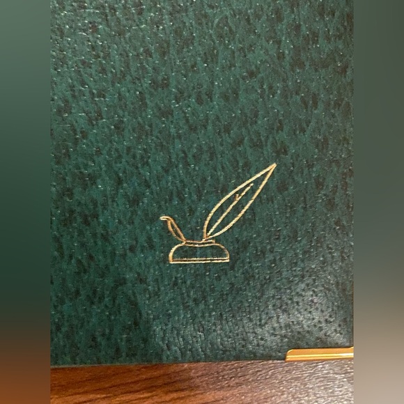 Journal notebook leather dark Green - Picture 4 of 7